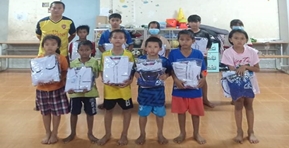 Sponsorship for children at Trang Bom School